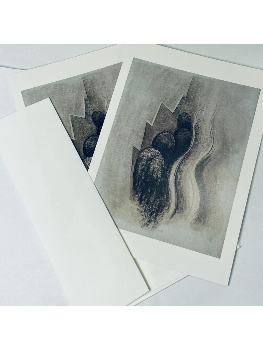 2 Georgia O'Keeffe Special No. 13 Blank Greeting Card With Envelope Vintage